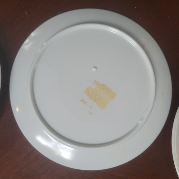 Vintage Texas warehouse Fruit & Wine Decorative Melamine Plates Saucers - Picture 3 of 4